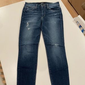 Joe's Jeans skinny ankle jeans distressed 27